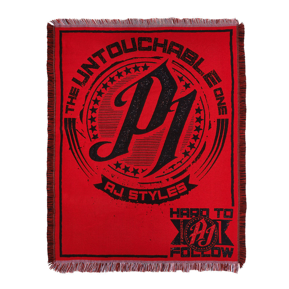 AJ Styles Untouchable One Tapestry Blanket Pwcatalog