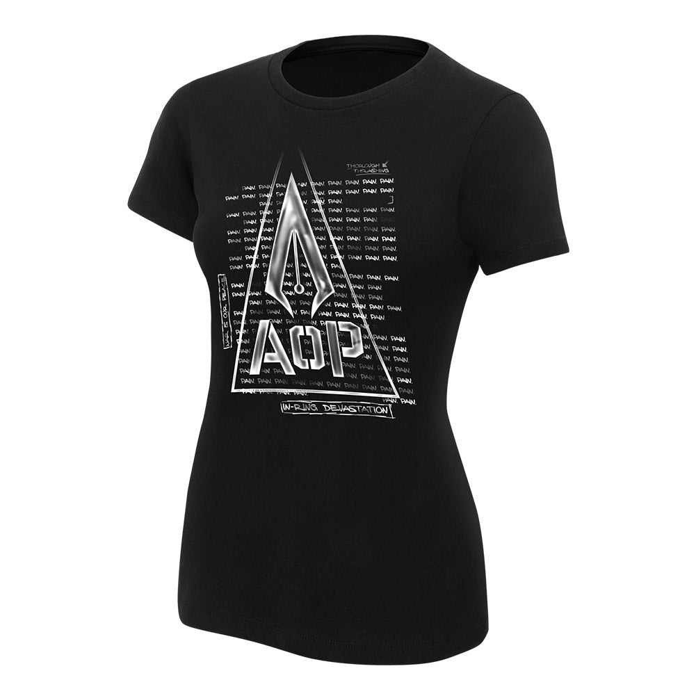 AOP Pain Women's Authentic T-Shirt Pwcatalog
