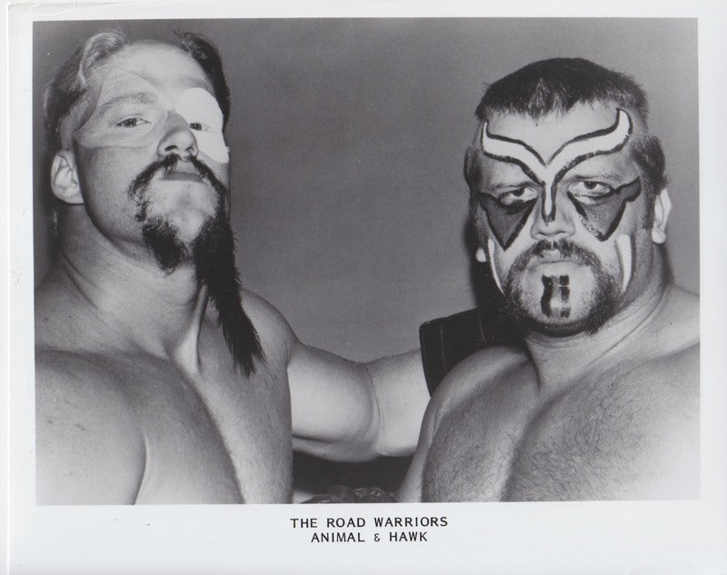 1984 AWA Road Warriors "rookie" Promo Photo PWcatalog