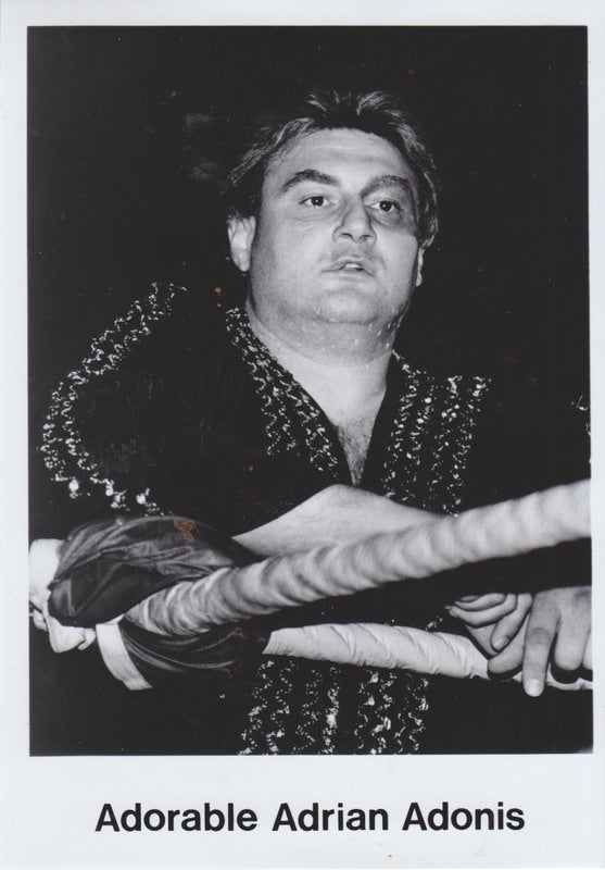1988 AWA Adorable Adrian Adonis vintage 5x7 Promo Photo PWcatalog