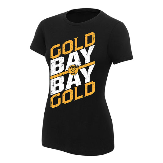 Adam Cole Gold Gold Bay Bay Women's Authentic T-Shirt Pwcatalog