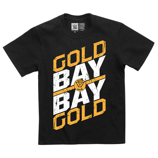 Adam Cole Gold Gold Bay Bay Youth Authentic T-Shirt Pwcatalog
