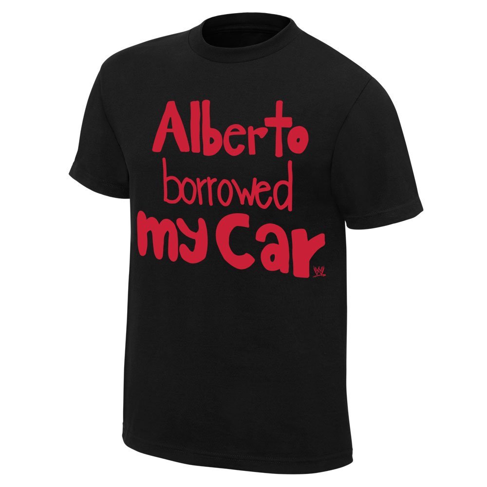 Alberto Del Rio Borrowed My Car T-Shirt Pwcatalog