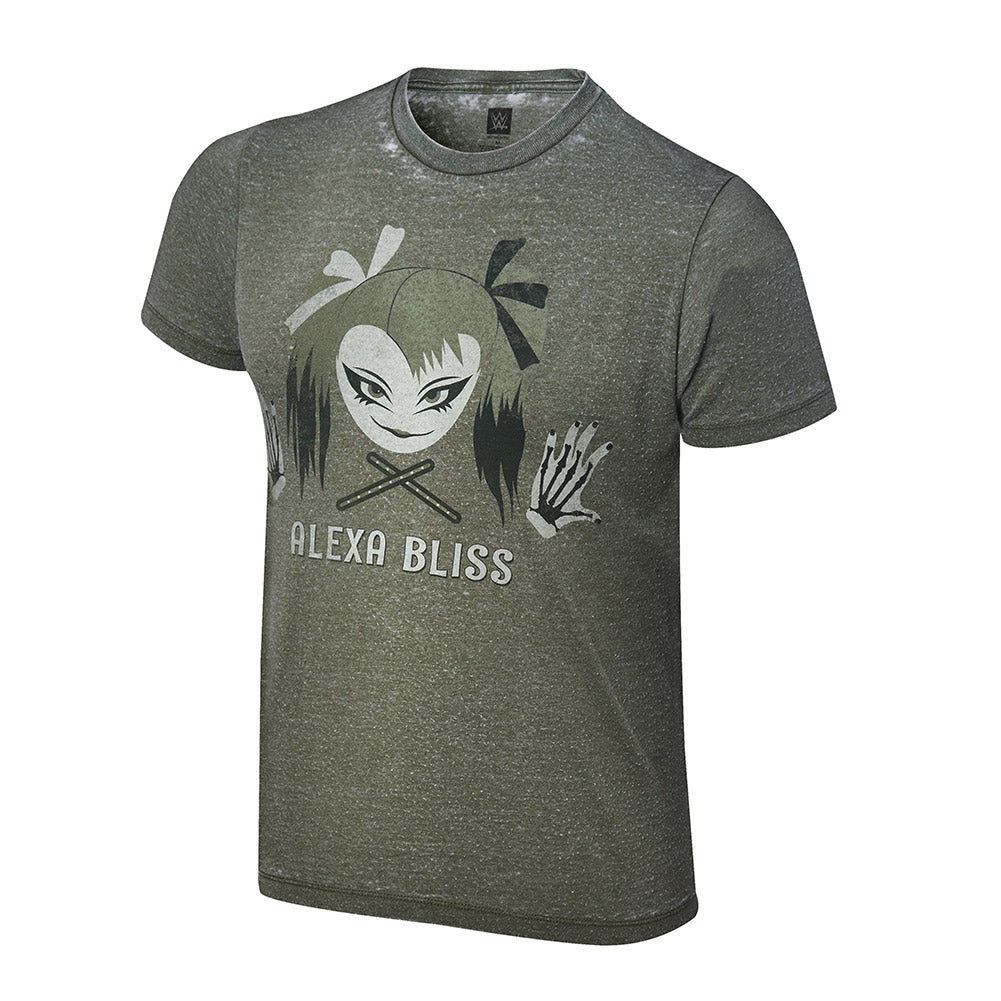 Alexa Bliss Little Miss Bliss Acid Wash T-Shirt Pwcatalog