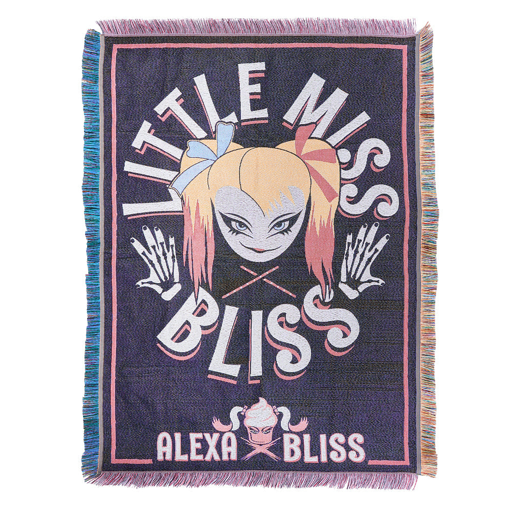 Alexa Bliss Little Miss Bliss Tapestry Blanket Pwcatalog