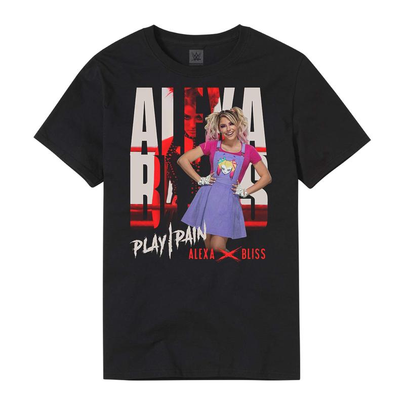 Alexa Bliss Play-Pain Phototype Graphic T-Shirt Pwcatalog