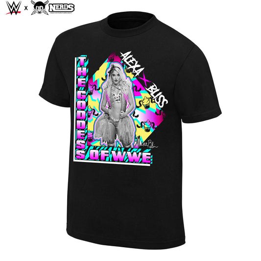 Alexa Bliss The Goddess Neon Collection Graphic T-Shirt Pwcatalog