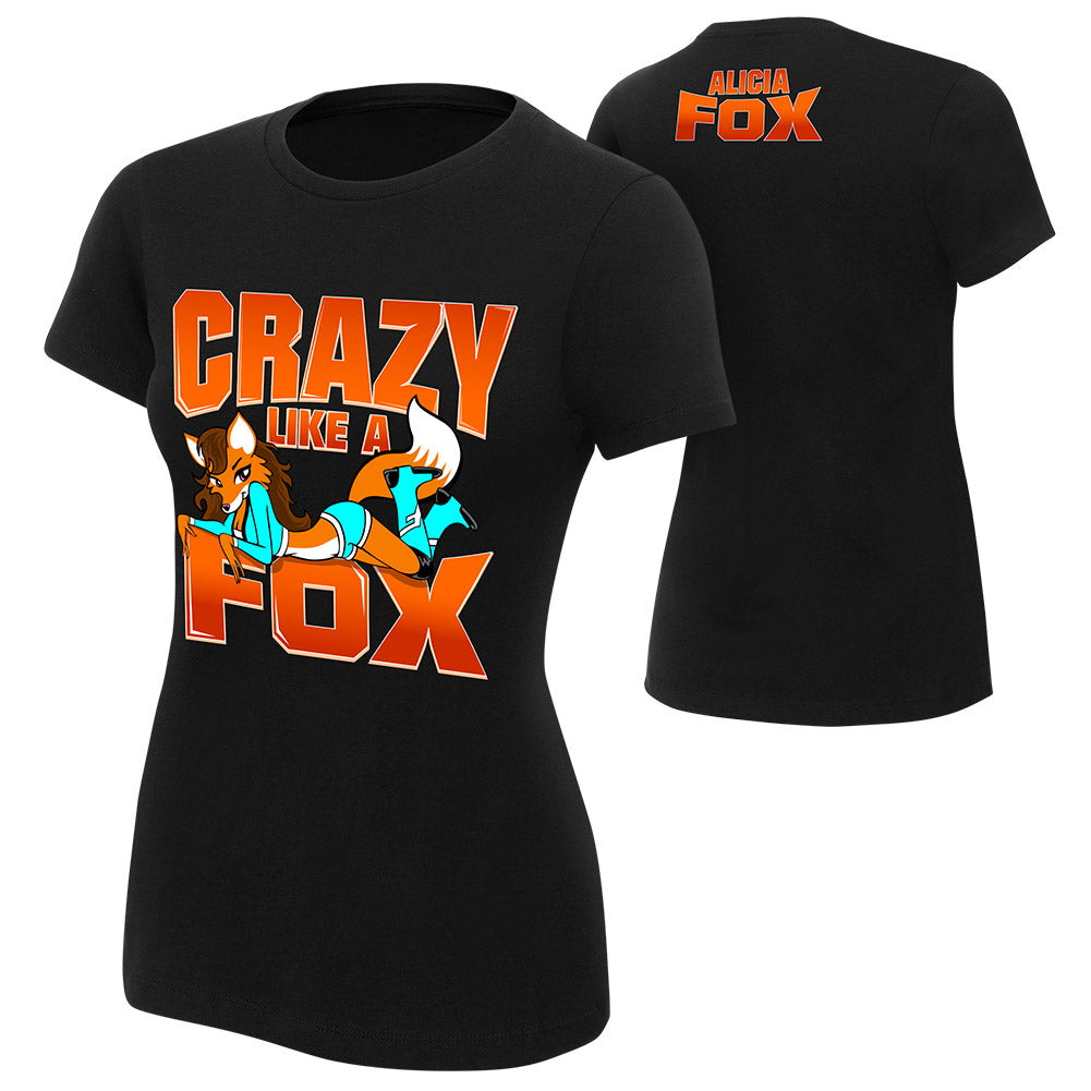 Alicia Fox Crazy Like a Fox Women's Authentic T-Shirt Pwcatalog