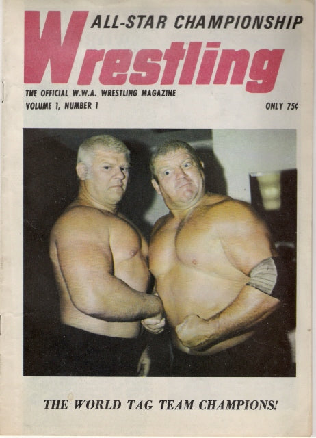 All Star championship wrestling 1980 Magazine PWcatalog