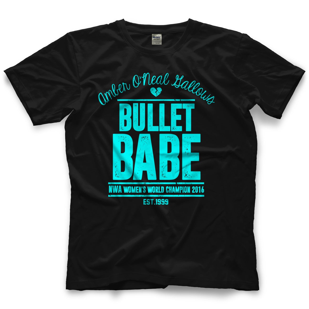 Amber O'Neal Bullet Babe Retro Guys Shirt