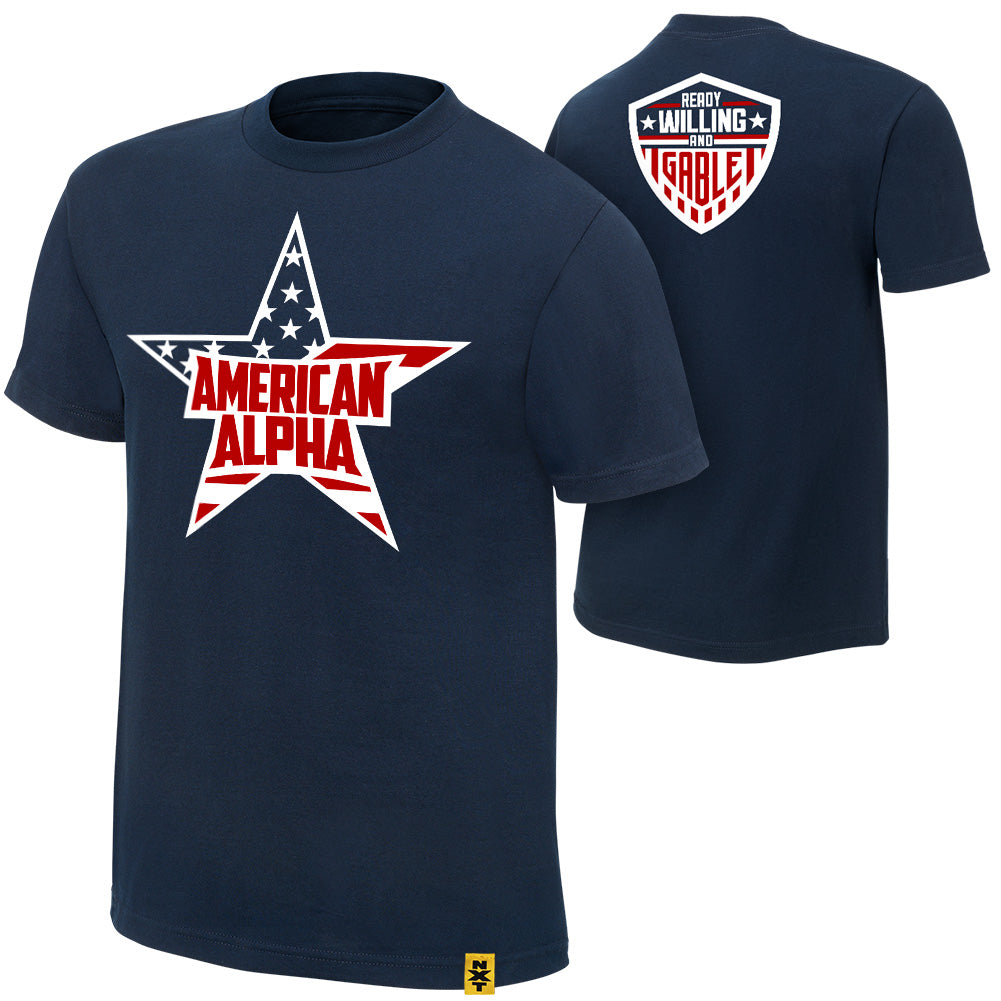 American Alpha Ready, Willing, and Gable Authentic T-Shirt Pwcatalog