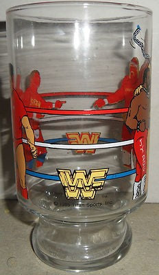 WWF 80s superstars Glass Tumbler PWcatalog