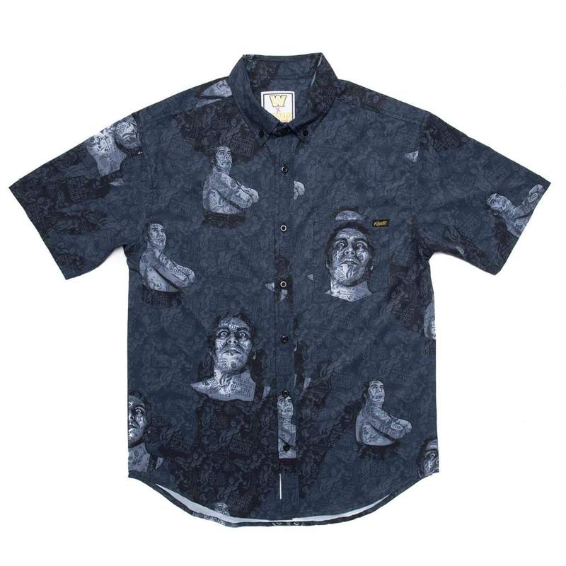 Andre The Giant RSVLTS Button Down Shirt Pwcatalog