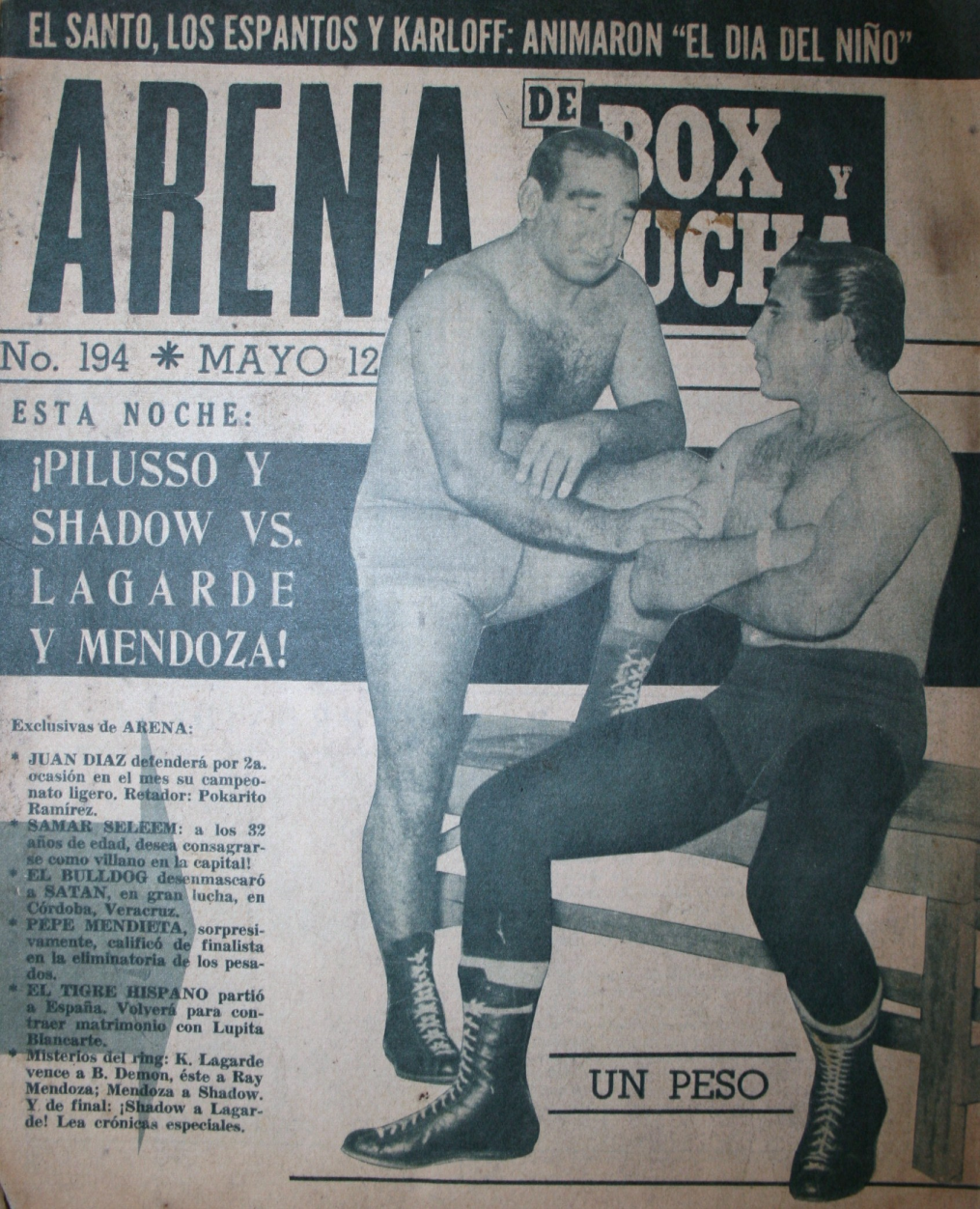 Arena de Box Y Lucha Volume 194 Magazine PWcatalog
