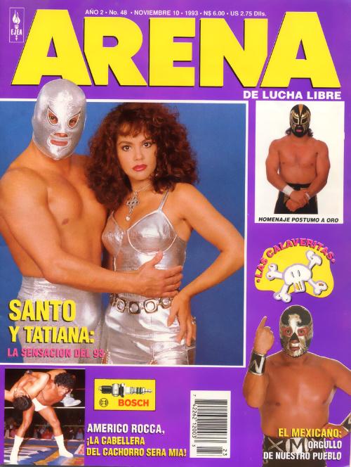 Arena de Lucha Libre November 1993 Magazine PWcatalog