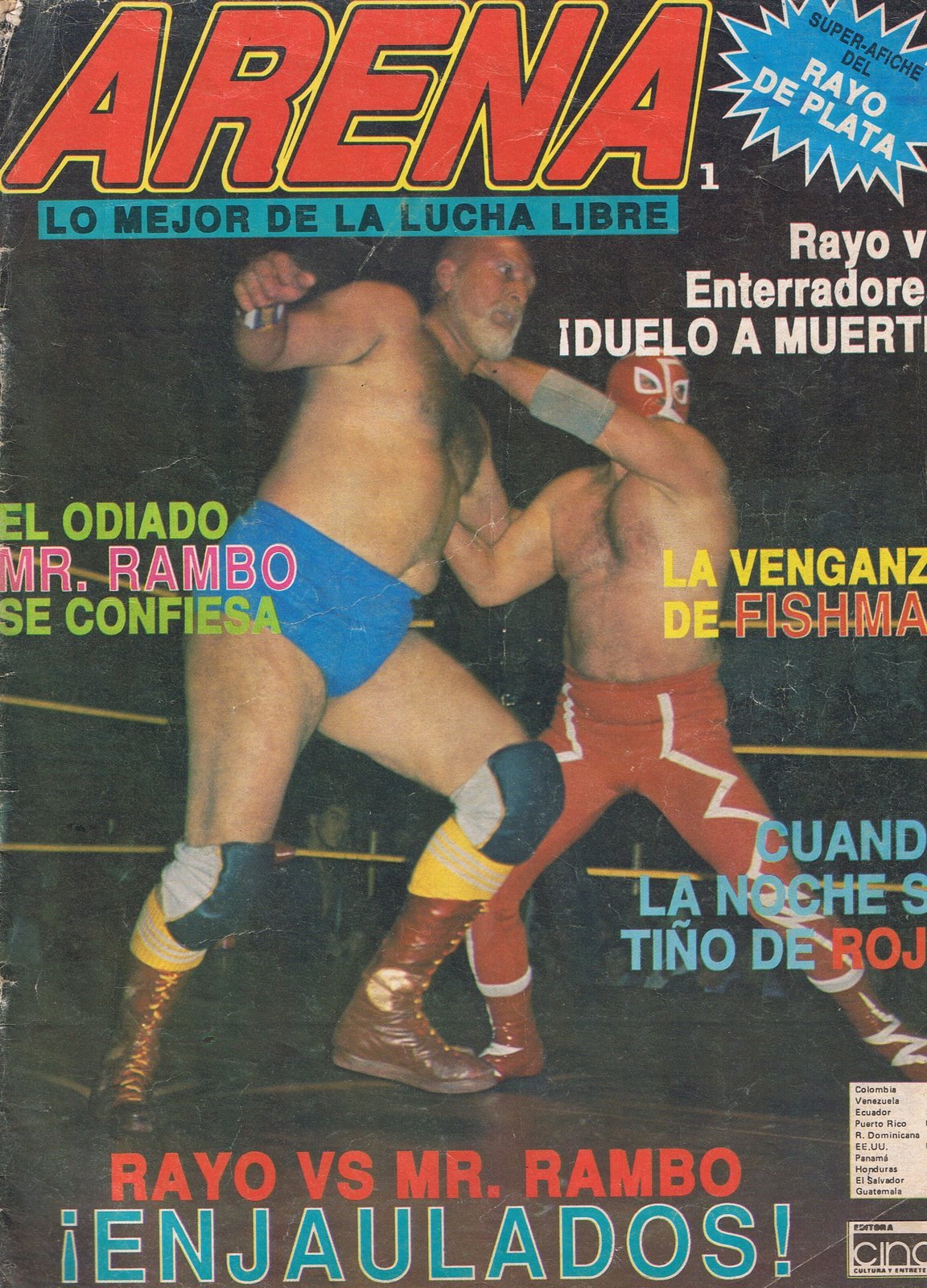 Arena de Lucha Libre Magazine PWcatalog