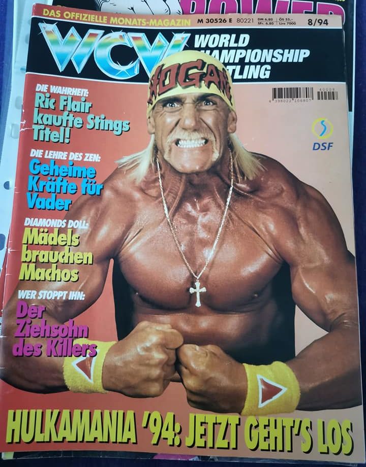 WCW German Magazine August 1994 Magazine PWcatalog