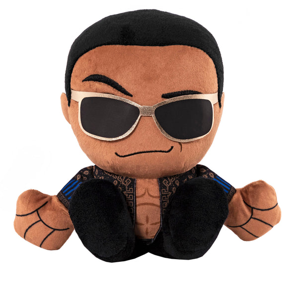 WWE Uncanny Brands Kuricha Sitting 2 The Rock Action & Toy Figures PWcatalog