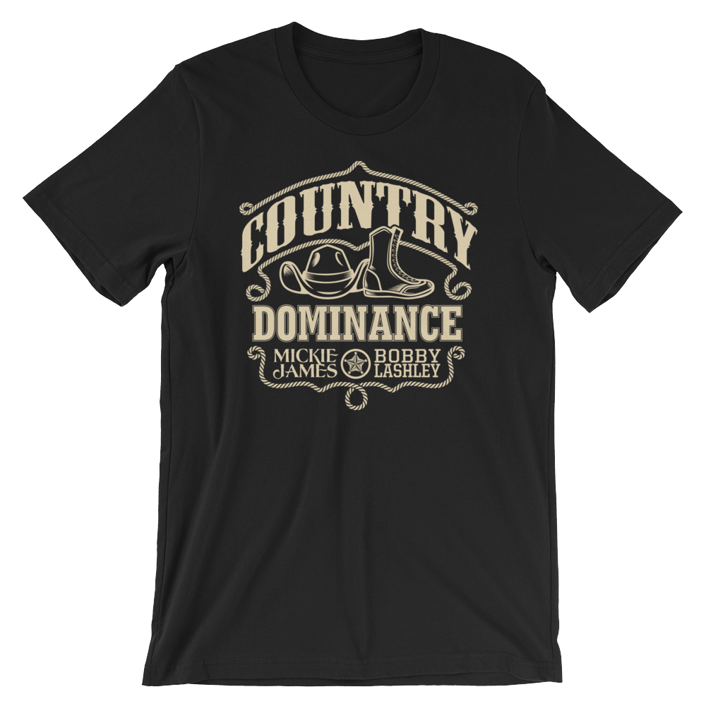 Bobby Lashley & Mickie James MMC Country Dominance Unisex T-Shirt Pwcatalog