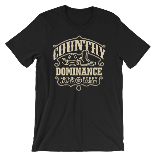 Bobby Lashley & Mickie James MMC Country Dominance Unisex T-Shirt Pwcatalog