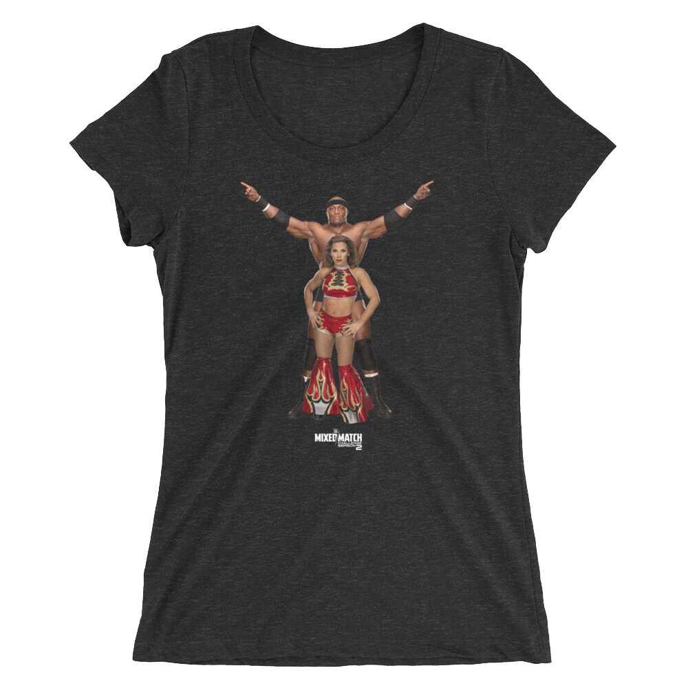 Bobby Lashley & Mickie James MMC Photo Women's Tri-Blend T-Shirt Pwcatalog