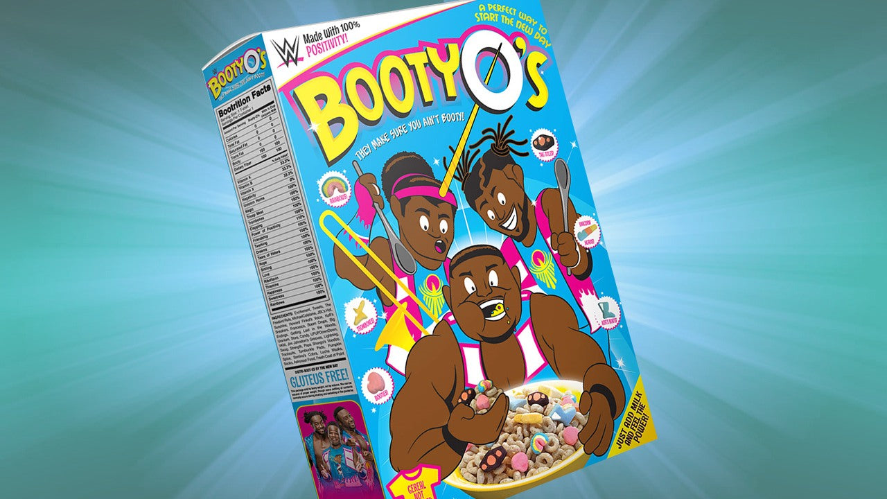 Booty o's cereal The new day PWcatalog