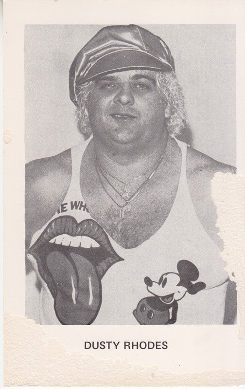Dusty Rhodes Boyd Pierce 3.5x5" Promo Photo PWcatalog