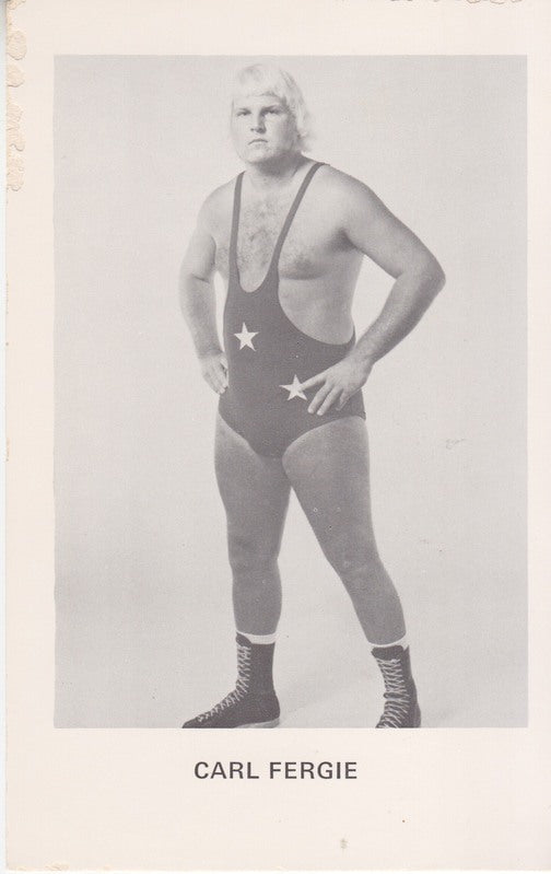 Carl Fergie Boyd Pierce 3.5x5" Promo Photo PWcatalog