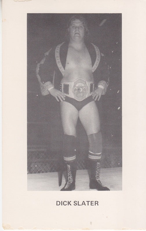 Dick Slater Boyd Pierce 3.5x5" Promo Photo PWcatalog