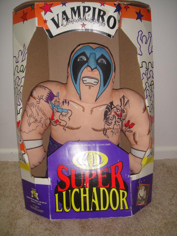 CMLL Future Toys Super Luchador Vampiro Action & Toy Figures PWcatalog