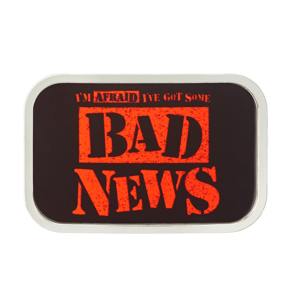 Bad News Barrett BNB Belt Buckle PWcatalog