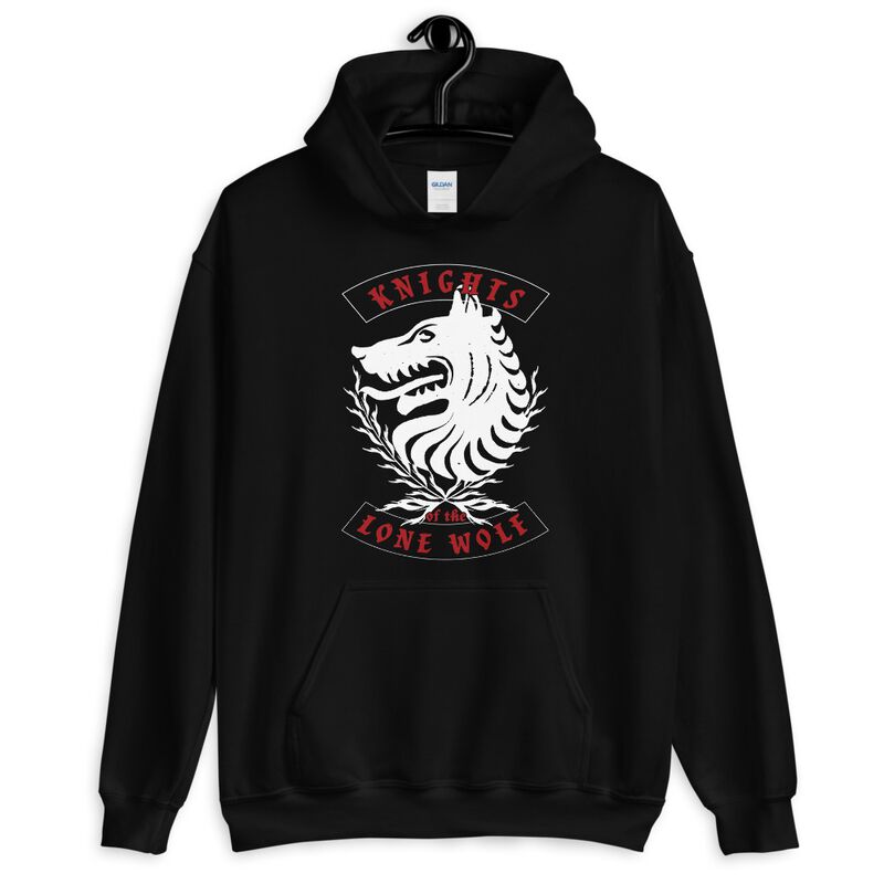 Baron Corbin Knights of the Lone Wolf Pullover Hoodie Sweatshirt Pwcatalog