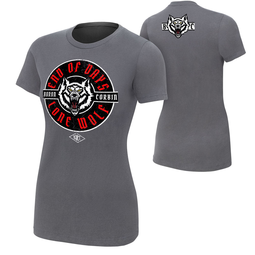 Baron Corbin Lone Wolf Women's Authentic T-Shirt Pwcatalog