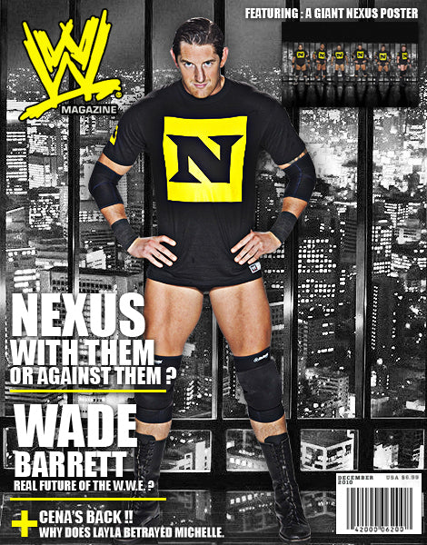 Wade Barrett Nexus Magazine Magazine PWcatalog
