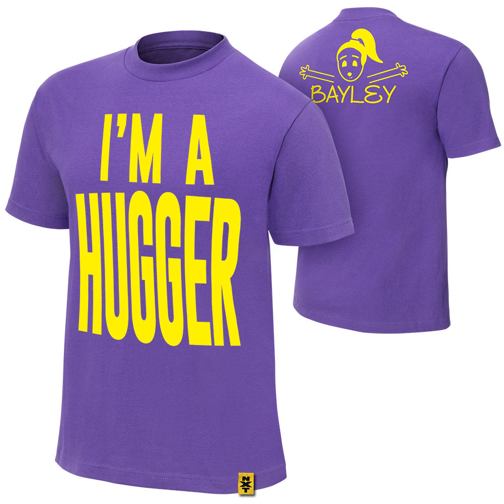 Bayley I'm A Hugger Authentic T-Shirt Pwcatalog