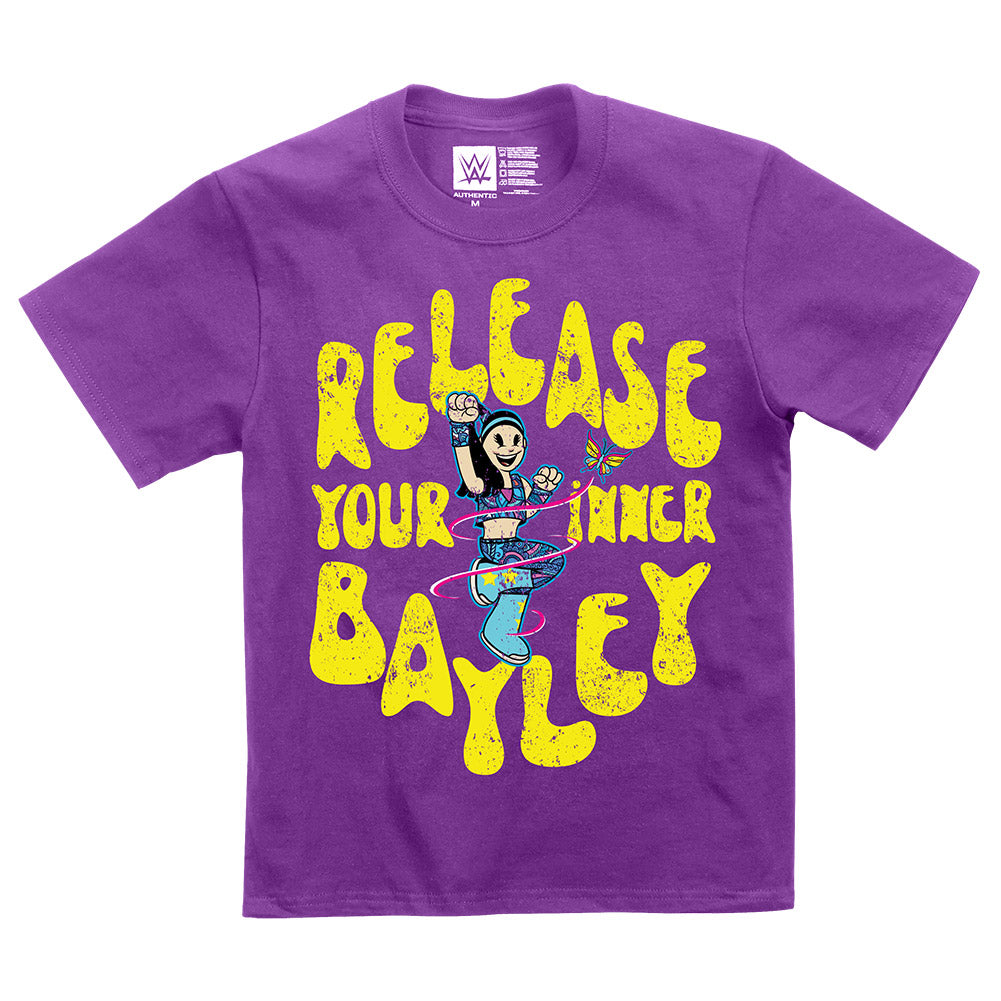 Bayley Release Your Inner Bayley Youth Authentic T-Shirt Pwcatalog