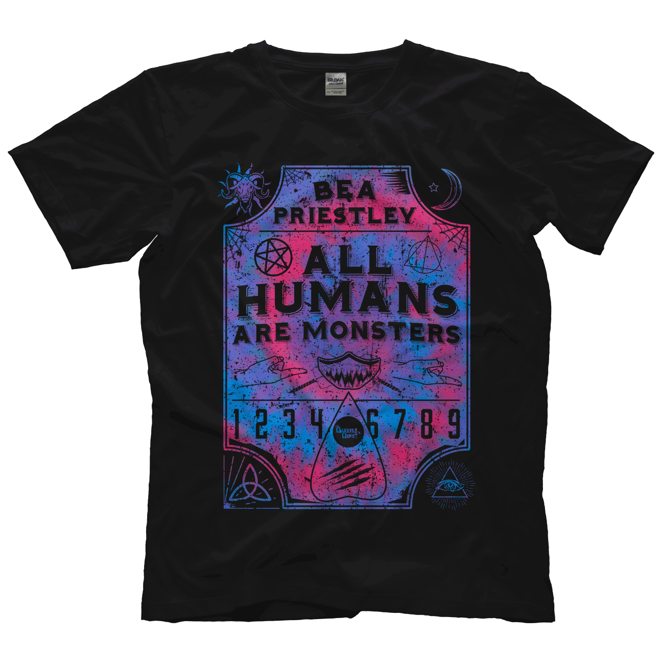 Bea Priestley Tie Dye - Ouija Board Shirt Pwcatalog