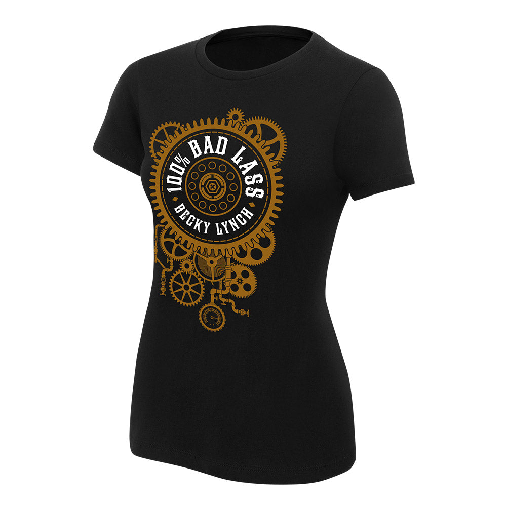 Becky Lynch 100% Bad Lass Women's T-Shirt Pwcatalog