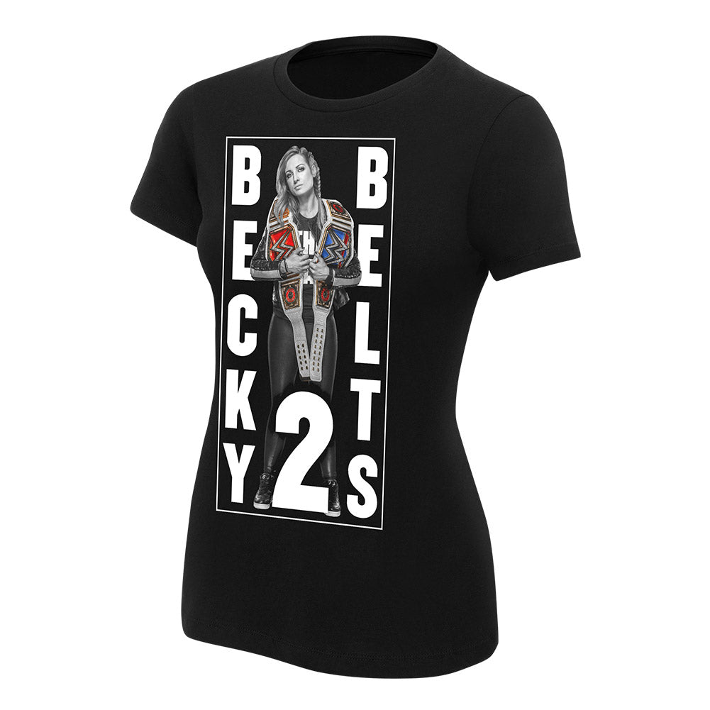Becky Lynch Becky 2 Belts Women's T-Shirt Pwcatalog