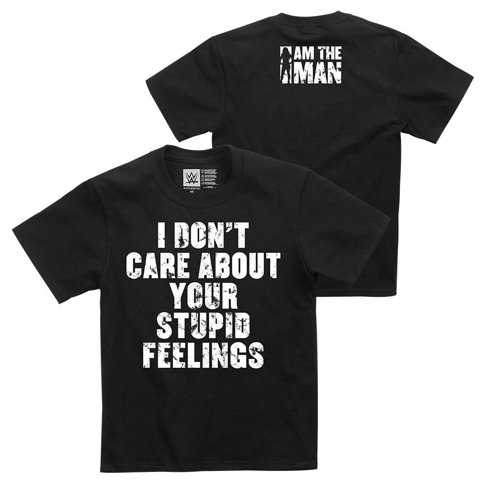 Becky Lynch I Don't Care About Your Feelings Youth Authentic T-Shirt Pwcatalog