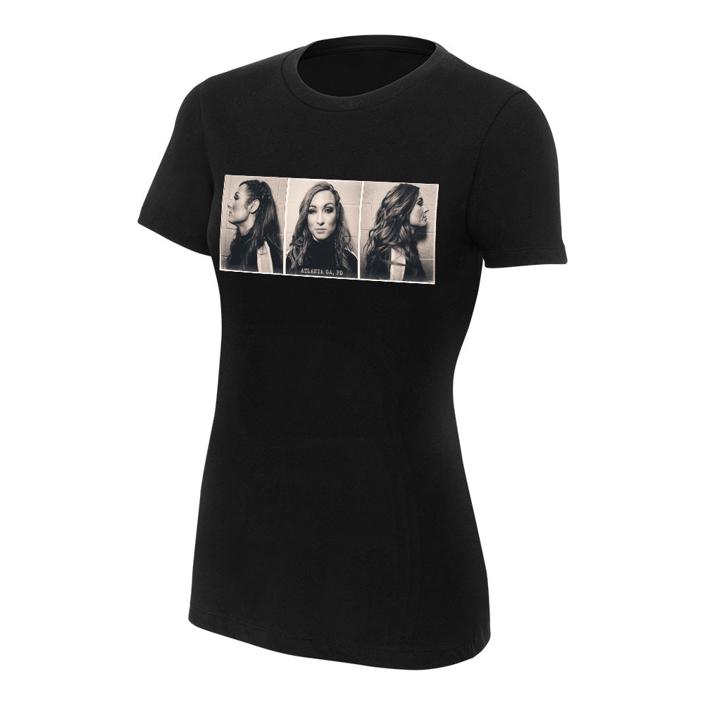 Becky Lynch Mugshot Women's T-Shirt Pwcatalog