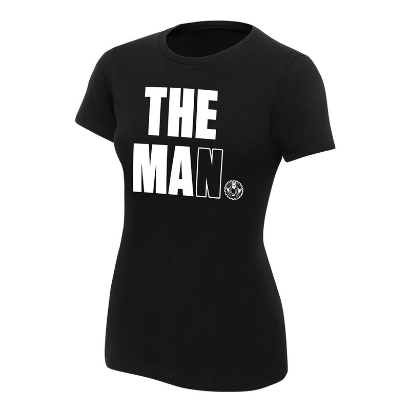 Becky Lynch The Ma(n) Women's Authentic T-Shirt Pwcatalog