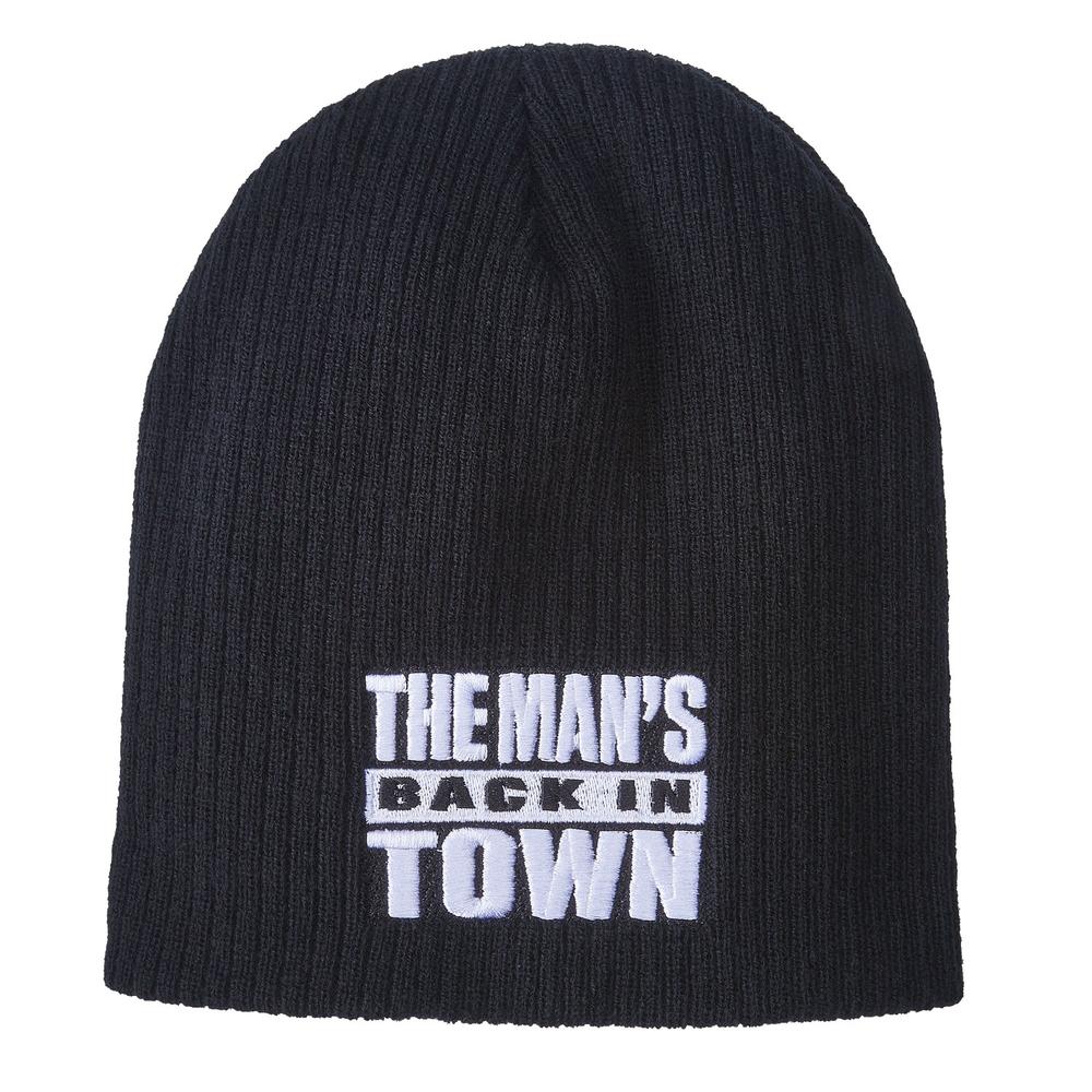 Becky Lynch The Man's Back In Town Knit Beanie Hat Pwcatalog