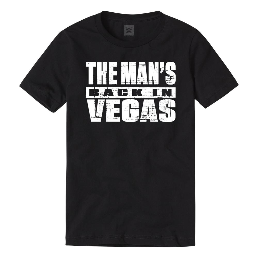 Becky Lynch The Man's Back In Vegas Authentic T-Shirt Pwcatalog