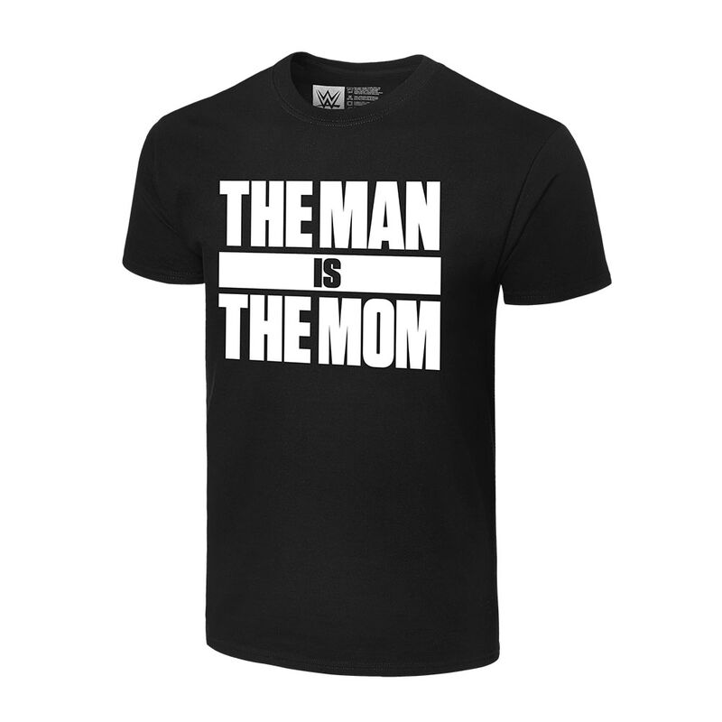 Becky Lynch The Man Is The Mom T-Shirt Pwcatalog