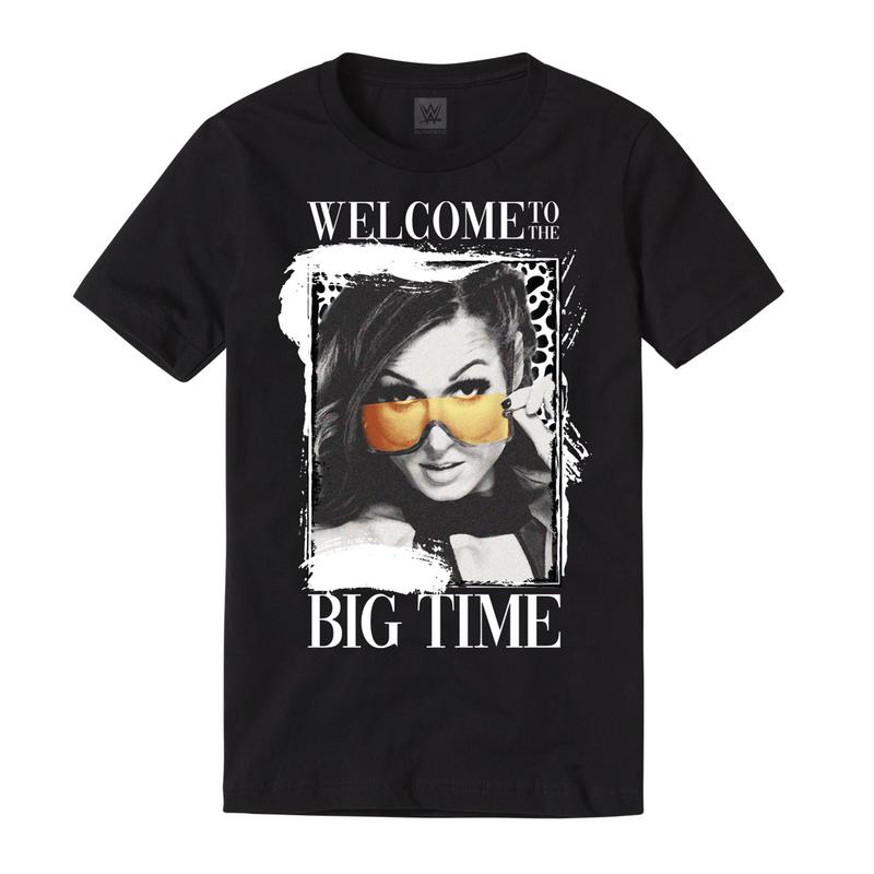 Becky Lynch Welcome To The Big Time Authentic T-Shirt Pwcatalog
