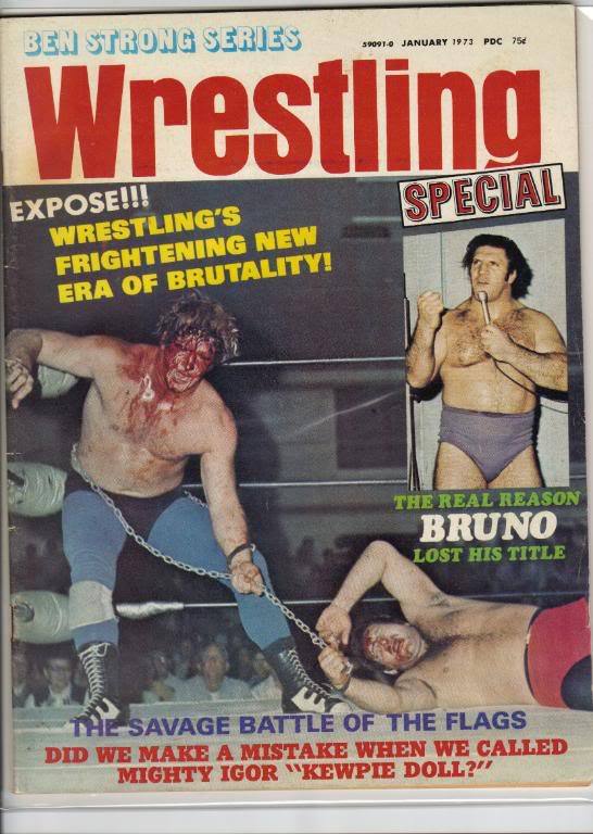 Ben strong January 1973 Magazine PWcatalog