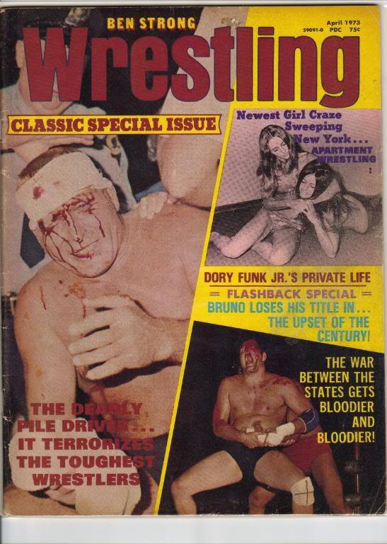 Ben strong April 1973 Magazine PWcatalog