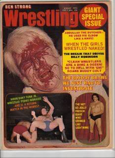 Ben strong August 1973 Magazine PWcatalog