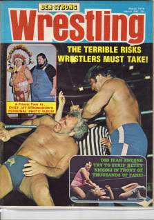 Ben strong March 1974 Magazine PWcatalog